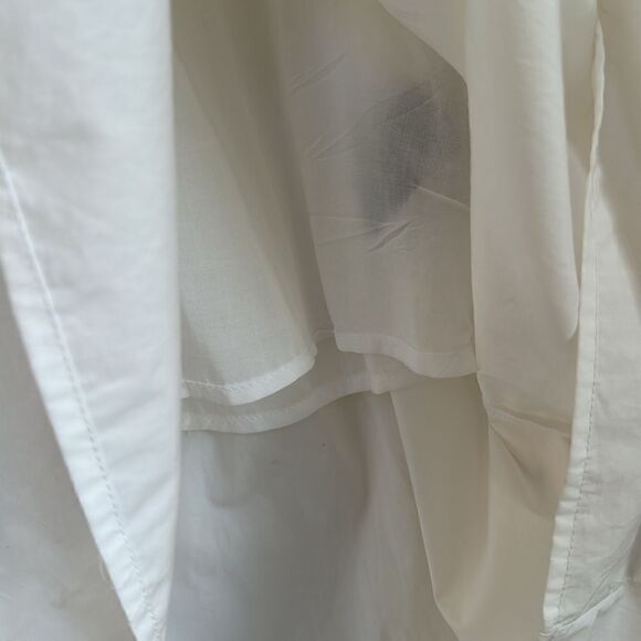 NEW With Tag Pretty Tiered Cotton Dress With Puff Sleeve By Who What Wear - Picture 4 of 9